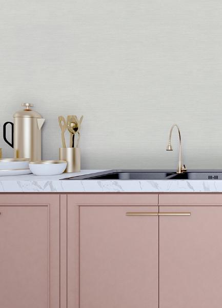 A Street Prints Moroccan Light Grey Sisal Texture Wallpaper