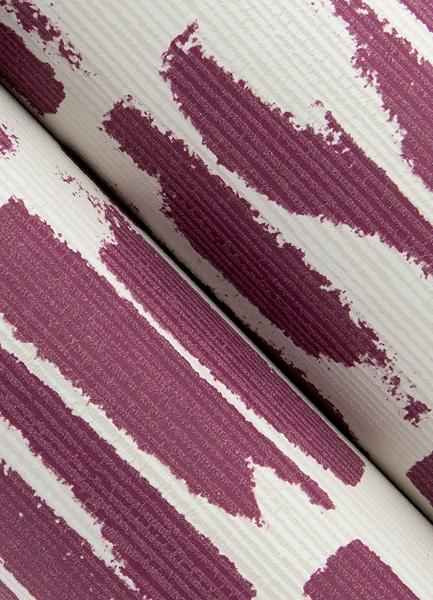 A Street Prints Myrtle Purple Abstract Stripe Wallpaper