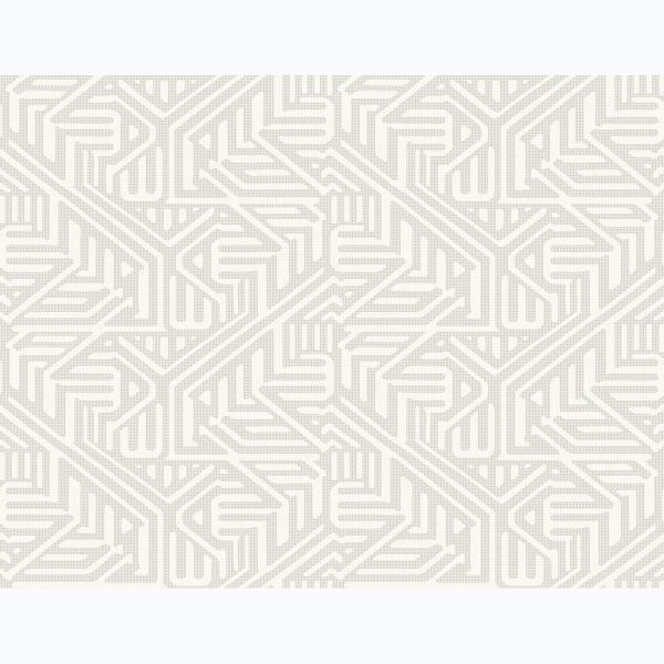 a street prints Nambiti Light Grey Geometric Wallpaper