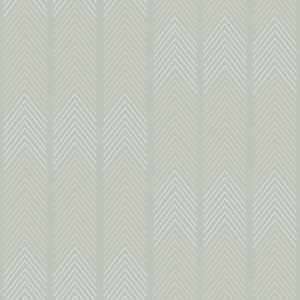 a street prints Nyle Light Grey Chevron Stripes Wallpaper