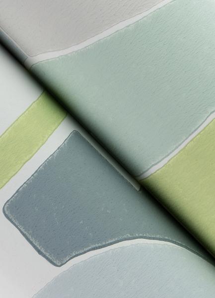 A Street Prints Odele Sky Blue Geometric Archways Wallpaper