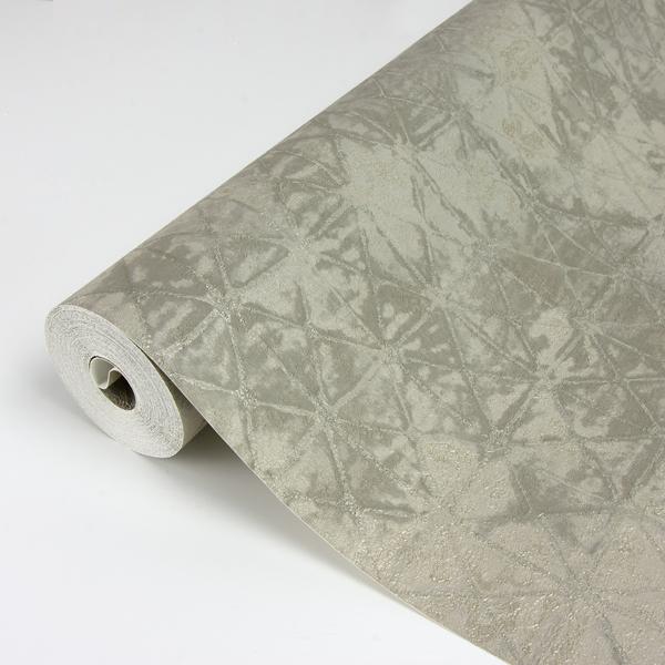 A Street Prints Odell Silver Antique Tiles Wallpaper