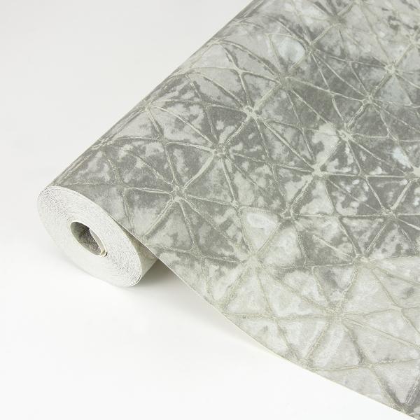 A Street Prints Odell Slate Antique Tiles Wallpaper