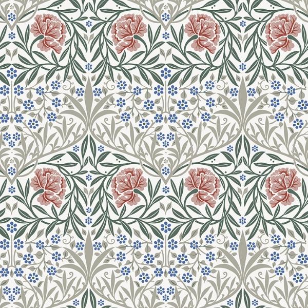 a street prints Oxford Union Pink Floral Vines Wallpaper