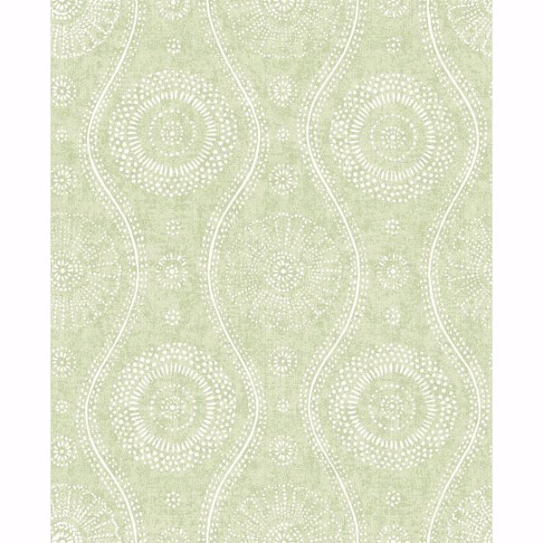a street prints Painterly Meadow Wallpaper by Sarah Richardson