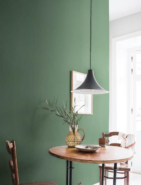 A Street Prints Parget Eklöv Dark Green Textured Wallpaper