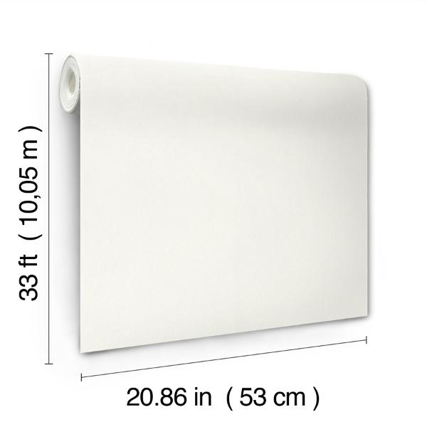 A Street Prints Parget Snövit White Textured Wallpaper