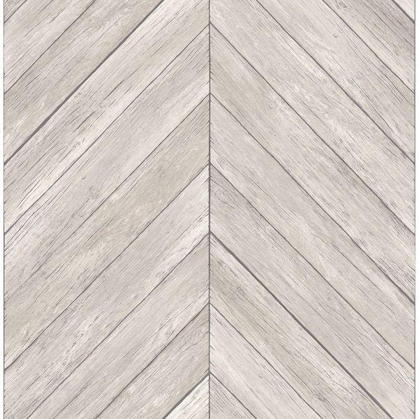 a street prints Parisian Light Grey Parquet Wallpaper