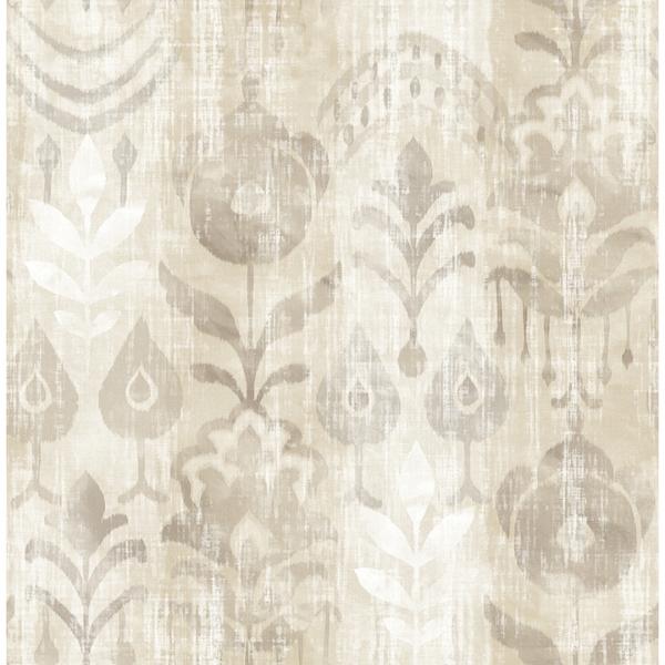 a street prints Pavord Neutral Floral Shibori Wallpaper