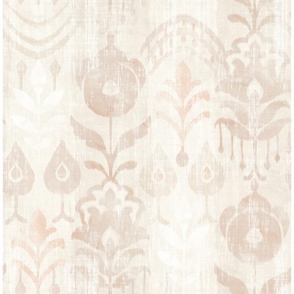 a street prints Pavord Pink Floral Shibori Wallpaper