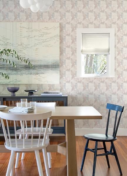 A Street Prints Perrin Lavender Gem Geometric Wallpaper