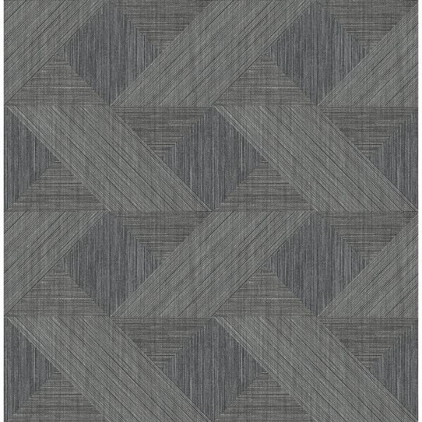 a street prints Presley Black Tessellation Wallpaper