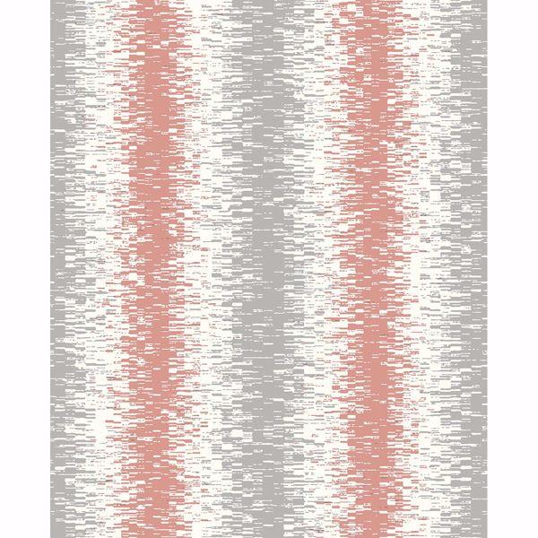a street prints Quake Coral Abstract Stripe Wallpaper