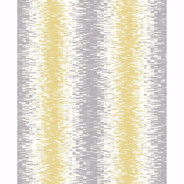 a street prints Quake Yellow Abstract Stripe Wallpaper