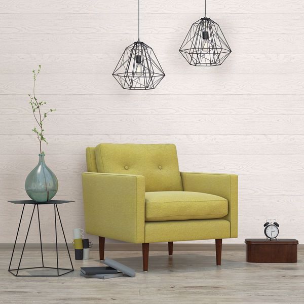A Street Prints Ravyn White Salvaged Wood Plank Wallpaper