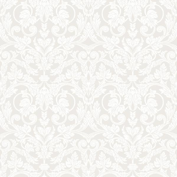 a street prints Rosali Cream Scroll Damask Wallpaper