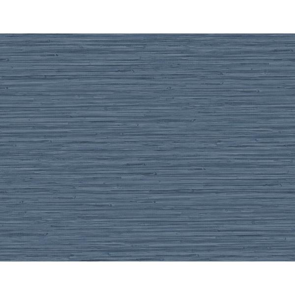 a street prints Rushmore Blue Faux Grasscloth Wallpaper