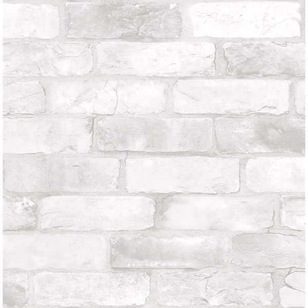 a street prints Rustin White Reclaimed Bricks Wallpaper