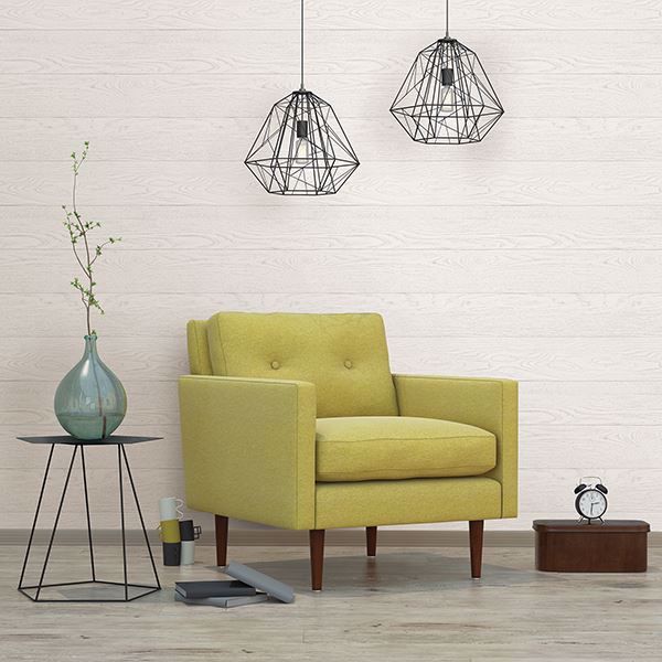 A Street Prints Salvaged Wood White Plank Wallpaper