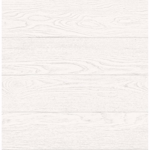 a street prints Salvaged Wood White Plank Wallpaper