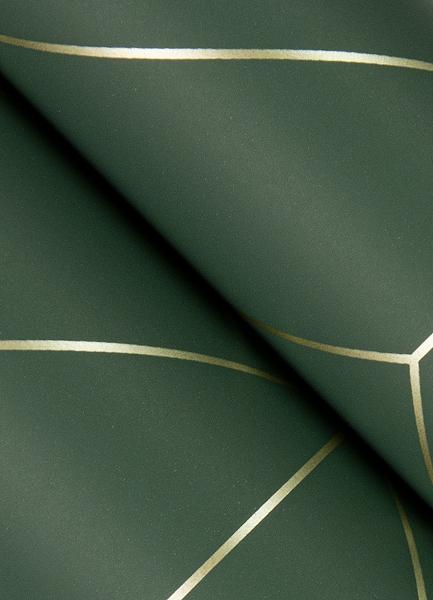 A Street Prints Sander Evergreen Geometric Wallpaper