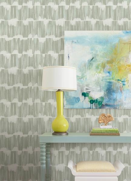 A Street Prints Serendipity Seafoam Shibori Wallpaper