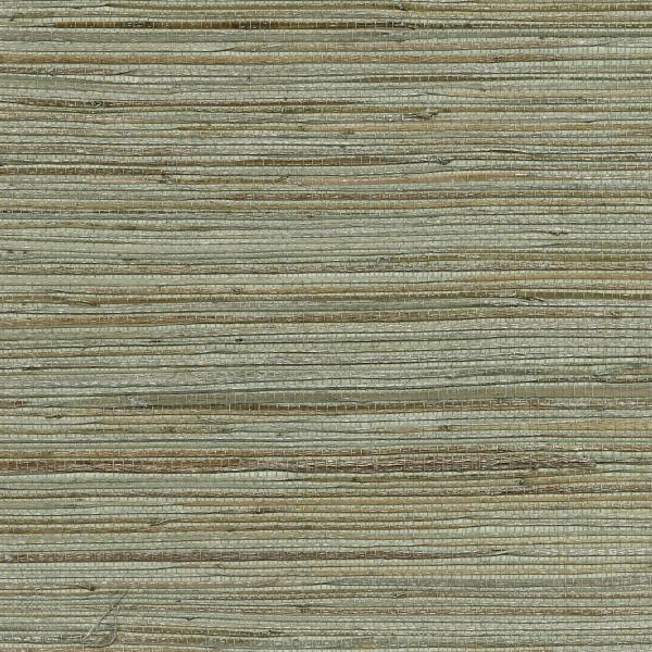 a street prints Shandong Sea Green Grasscloth Wallpaper
