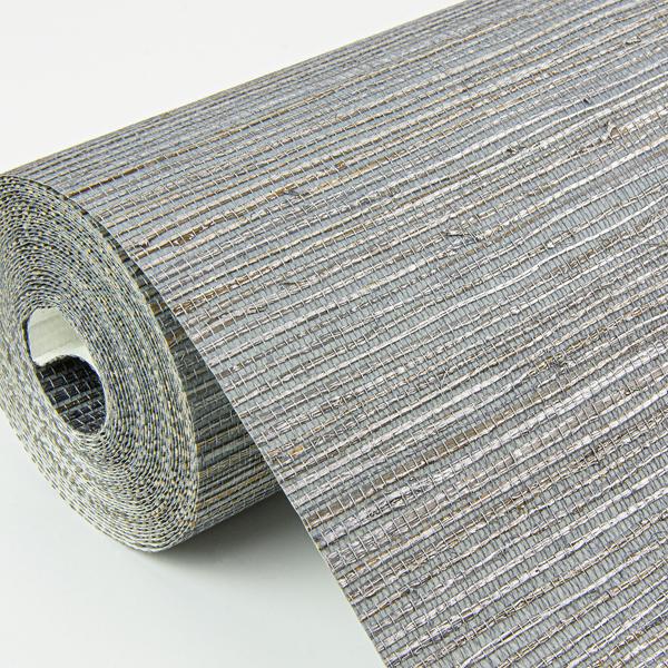 A Street Prints Shandong Slate Ramie Grasscloth Wallpaper