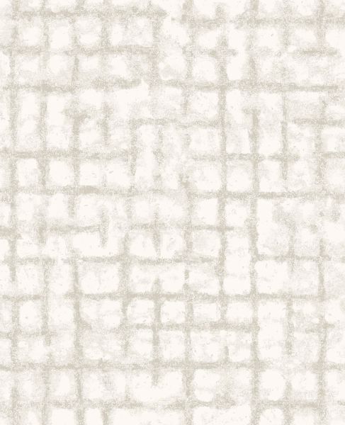 a street prints Shea Gold Distressed Geometric Wallpaper- Scott Living