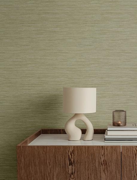 A Street Prints Sheehan Gold Faux Grasscloth Wallpaper