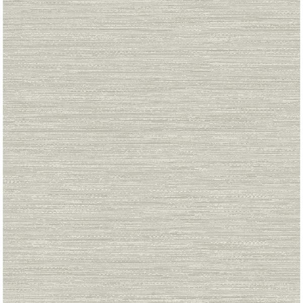 a street prints Sheehan Grey Faux Grasscloth Wallpaper