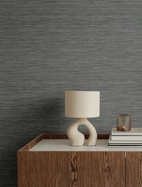 A Street Prints Sheehan Stone Faux Grasscloth Wallpaper