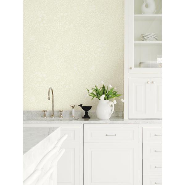 A Street Prints Siv Light Green Botanical Wallpaper