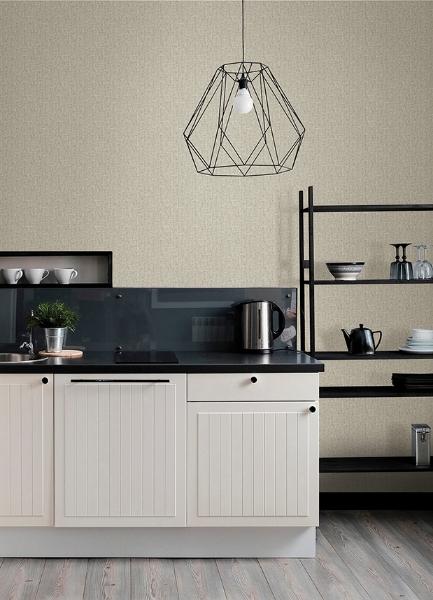 A Street Prints Snuggle Neutral Woven Texture Wallpaper