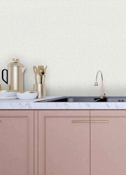 A Street Prints Snuggle White Woven Texture Wallpaper