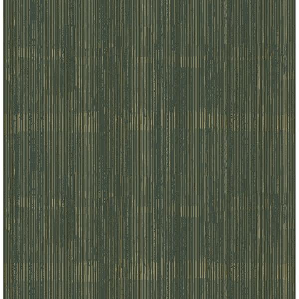 a street prints Somerset Evergreen Abstract Stripe Wallpaper