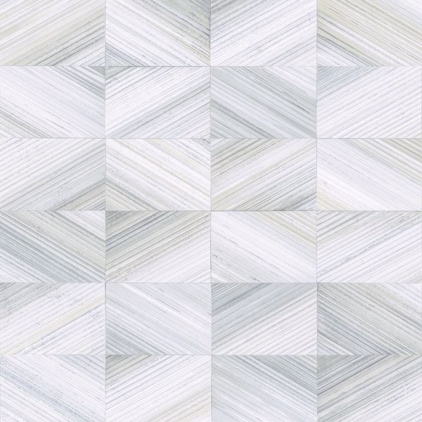 a street prints Stratum Light Blue Geometric Wood Wallpaper