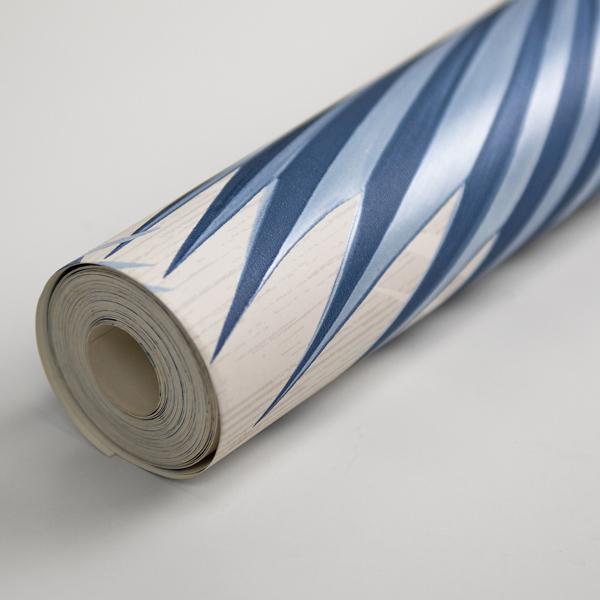 A Street Prints Summer Palm Blue Tropical Wallpaper