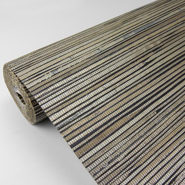 A Street Prints Surin Metallic Grasscloth Wallpaper