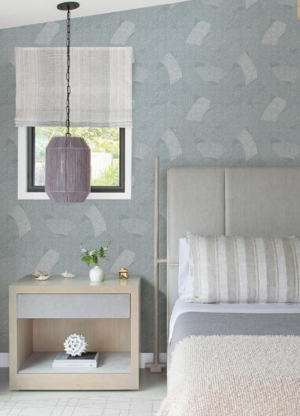 A Street Prints Tania Denim Woven Abstract Wallpaper