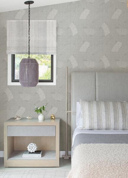 A Street Prints Tania Grey Woven Abstract Wallpaper