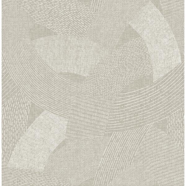 a street prints Tania Light Brown Woven Abstract Wallpaper