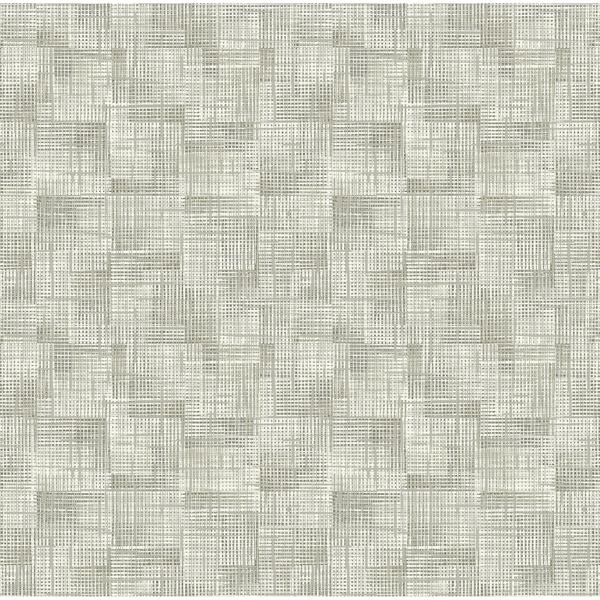 a street prints Ting Taupe Abstract Woven Wallpaper