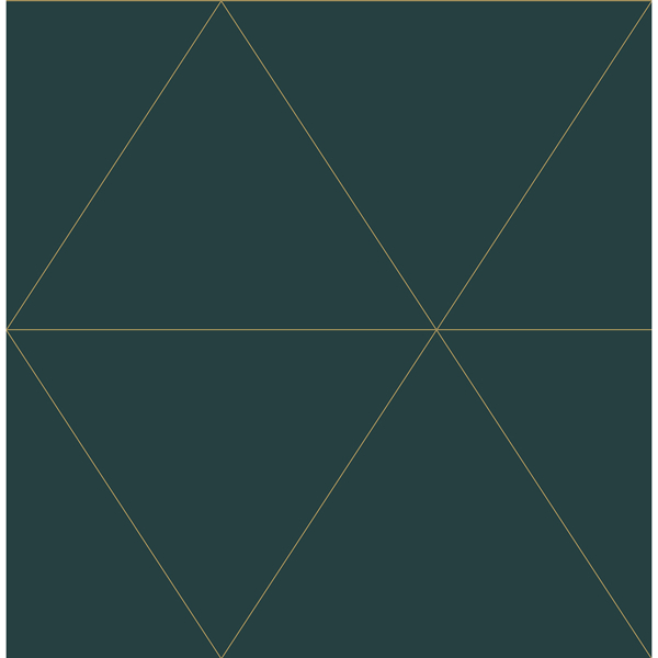 a street prints Twilight Indigo Geometric Wallpaper