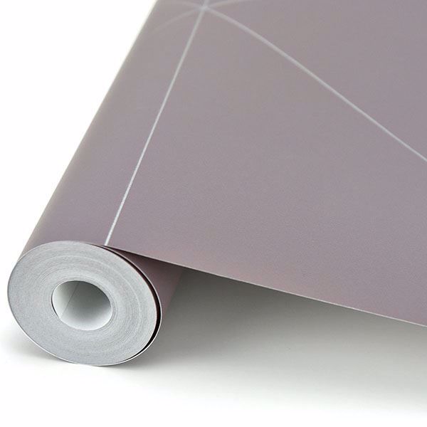 A Street Prints Twilight Purple Geometric Wallpaper