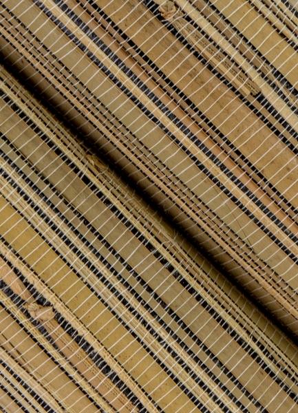 A Street Prints Ushi Black Modern Grasscloth Wallpaper