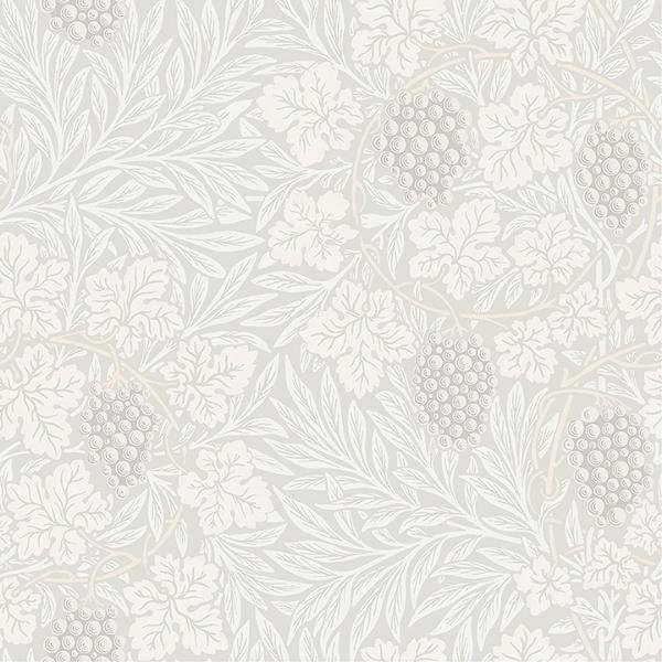 a street prints Vine White Woodland Fruits Wallpaper