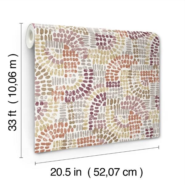 A Street Prints Wanderer Multicolor Mosaic Wallpaper