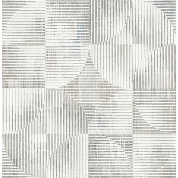 a street prints Woodbine Neutral Abstract Geometric Wallpaper