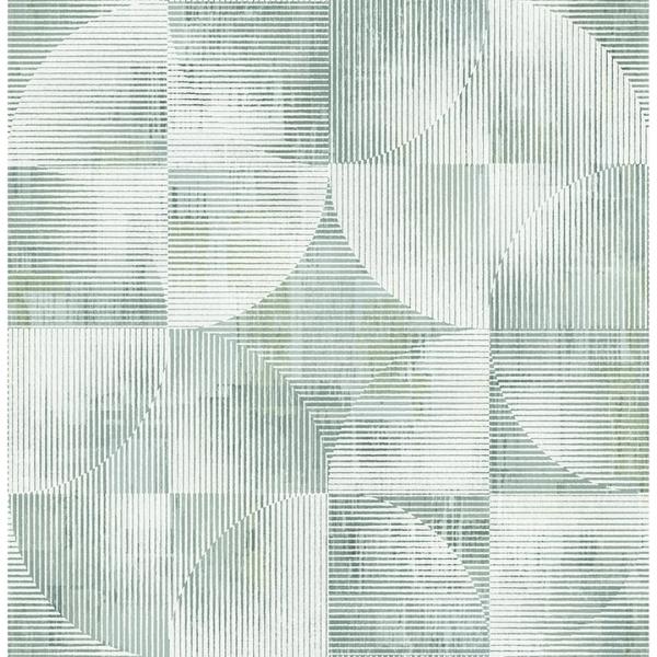 a street prints Woodbine Sage Abstract Geometric Wallpaper